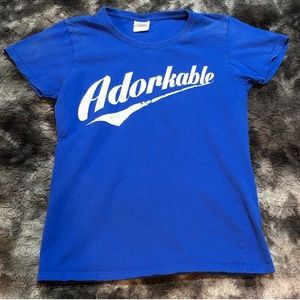 “Adorkable” t-shirt